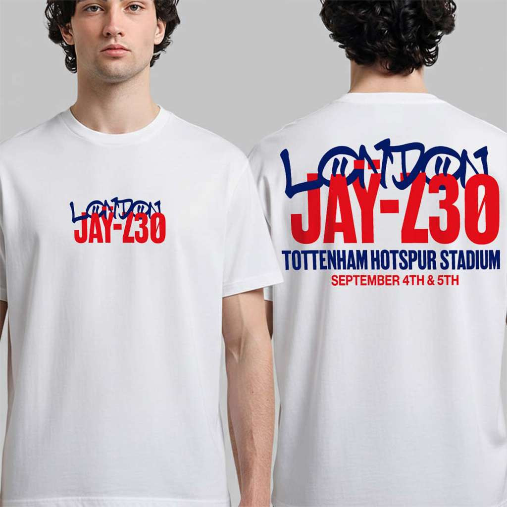 Jay-Z London Merch 2026 Jay-Z30 At Tottenham Hotspur Stadium On September 4 5 2026 T-Shirt