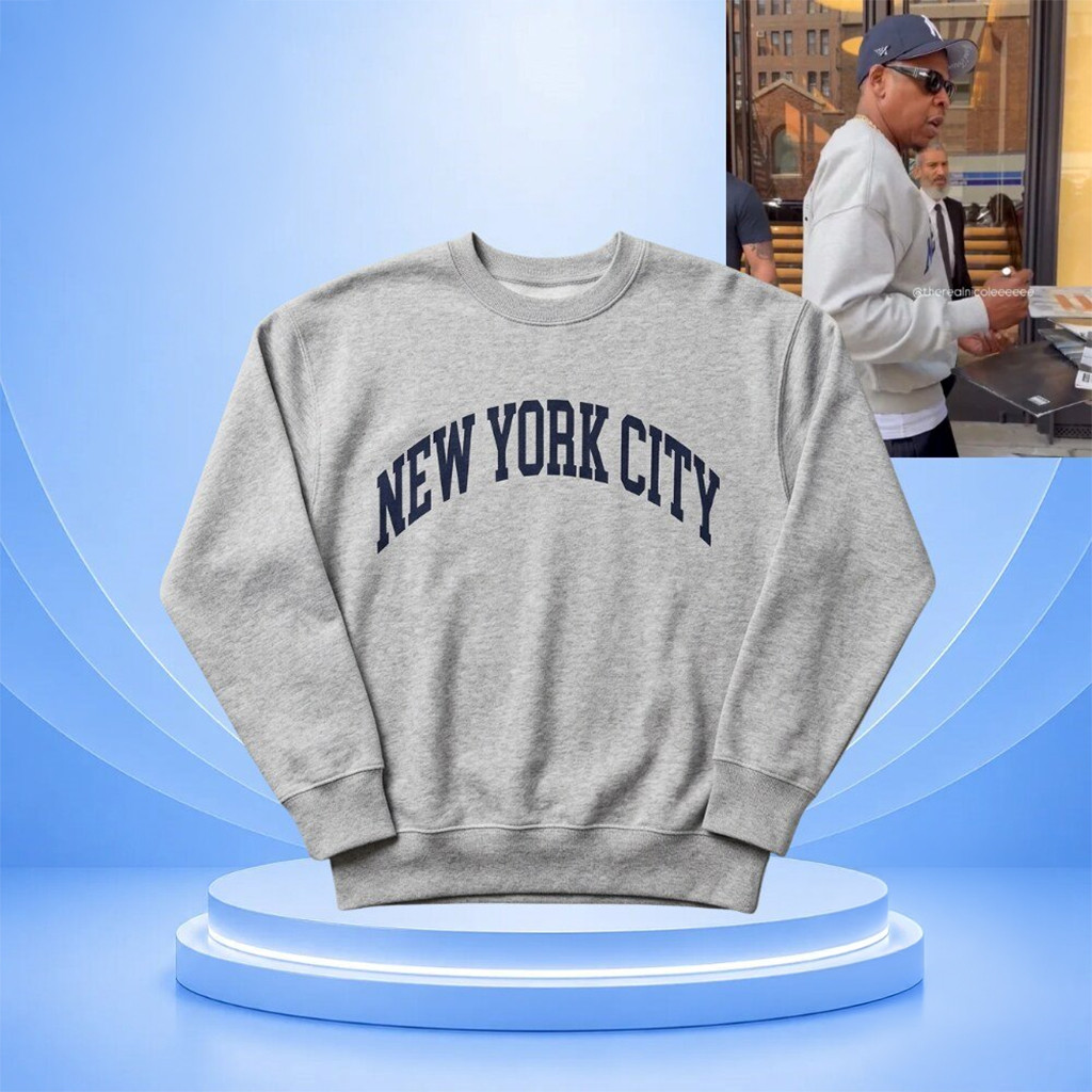 Jay Z New York City 40 40 Fanatics Event Sweatshirt Jay Z Merch Gifts For Your Boyfriend