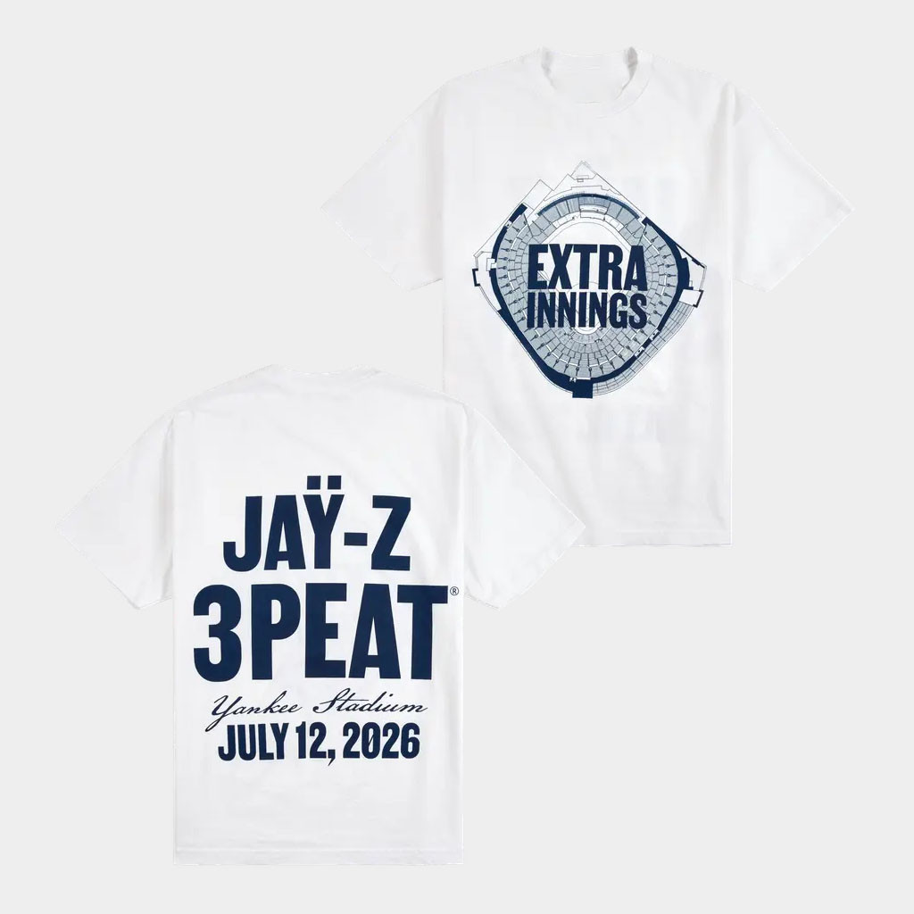 Jay-Z30 Merch 2026 Extra Innings T-Shirt Jay Z Merch Yankee Stadium Gift For Rap Fans