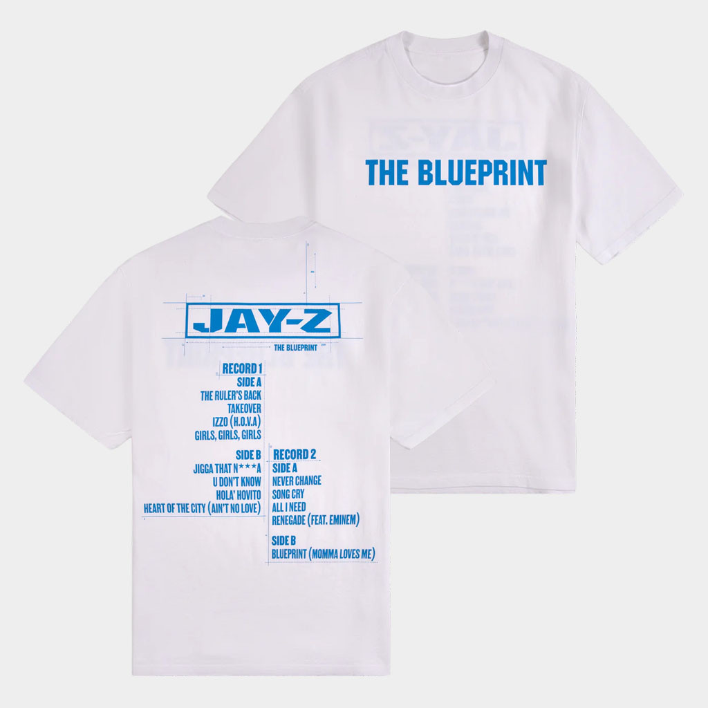 Jay-Z30 Merch 2026 The Blueprint T-Shirt Jay-Z Shirt Gifts For Rap Music Lovers