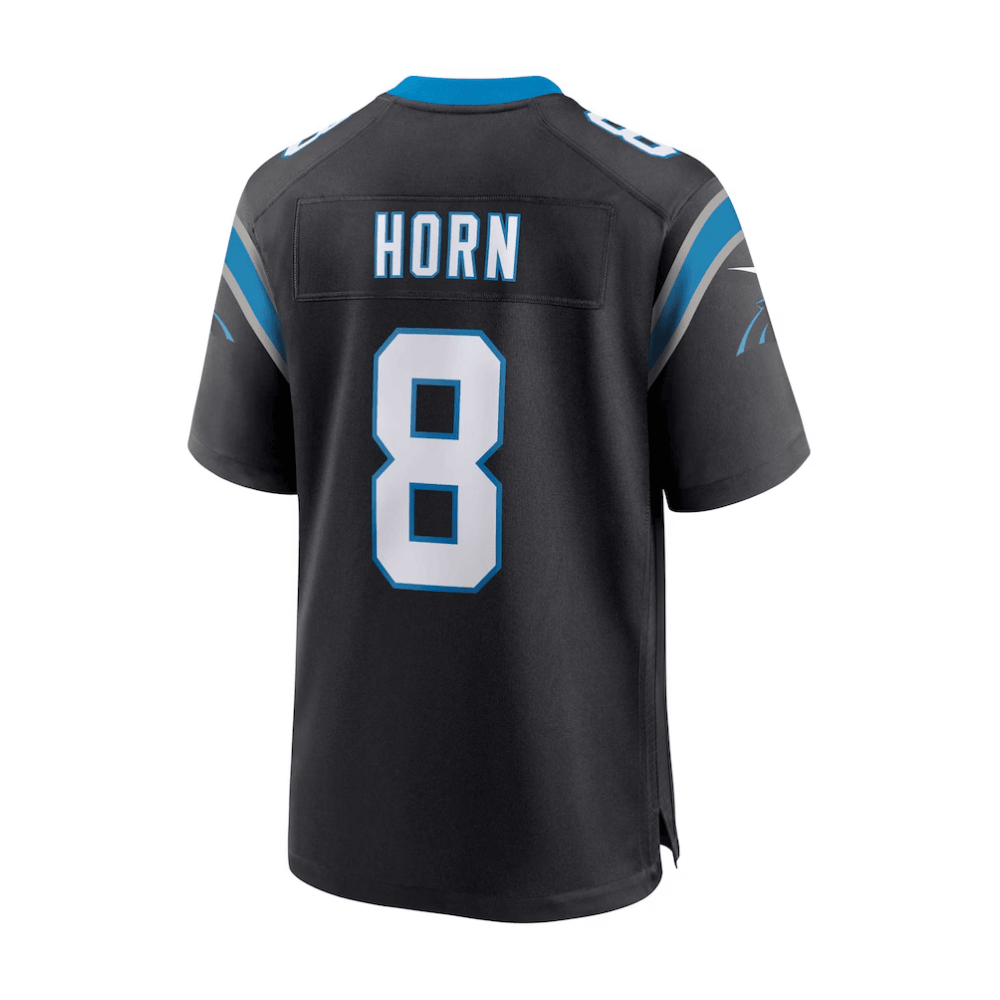Jaycee Horn Carolina Panthers 2025 Pro Bowl Patch Game Men Jersey - Black - Image 3