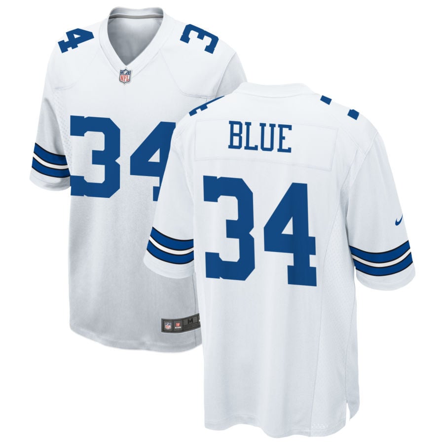 Jaydon Blue Dallas Cowboys 2025 Game Jersey - White