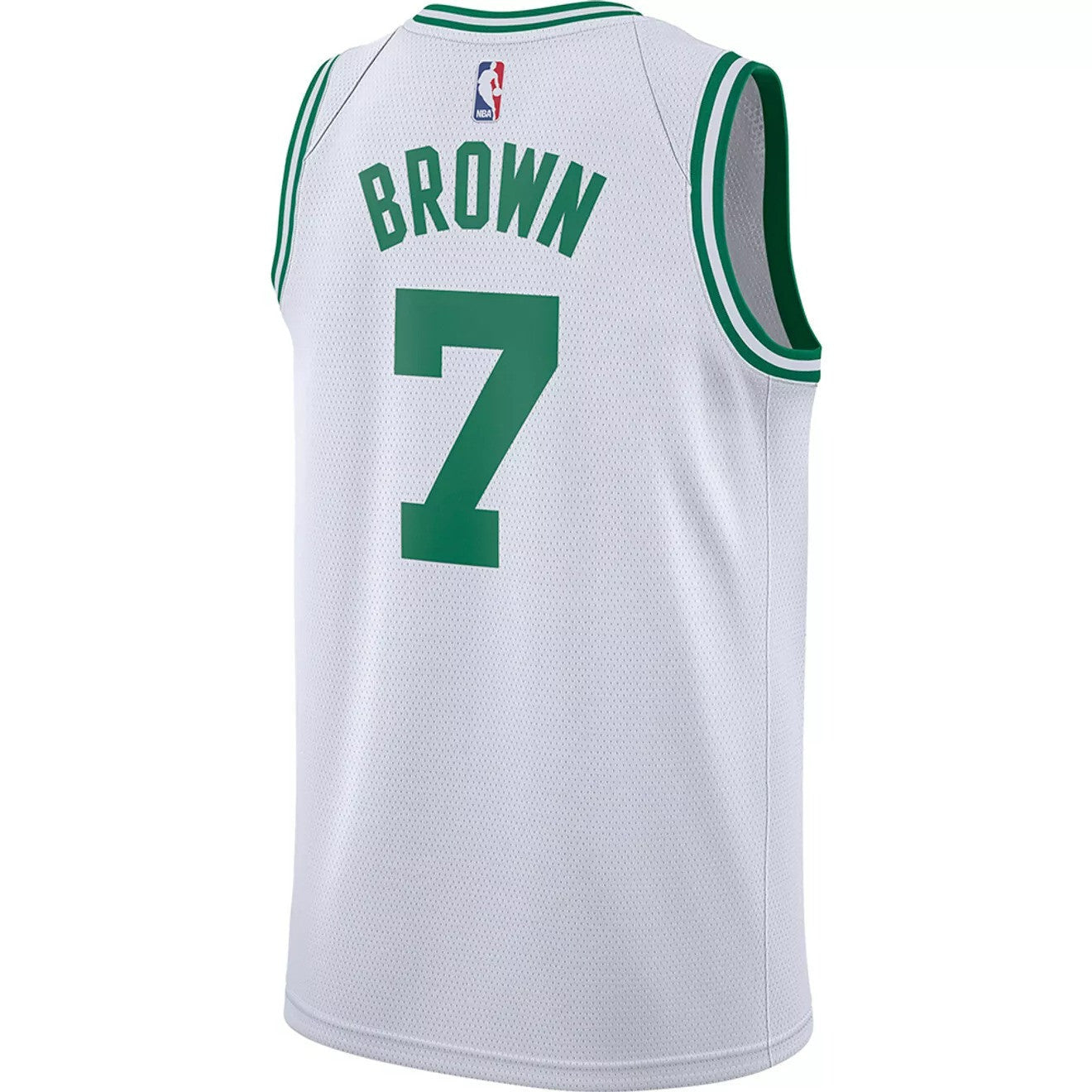 Jaylen Brown Boston Celtics 2025 Vistaprint Swingman Association Edition - White 1 Jaylen Brown Boston Celtics 2025 Vistaprint Swingman Association Edition - White