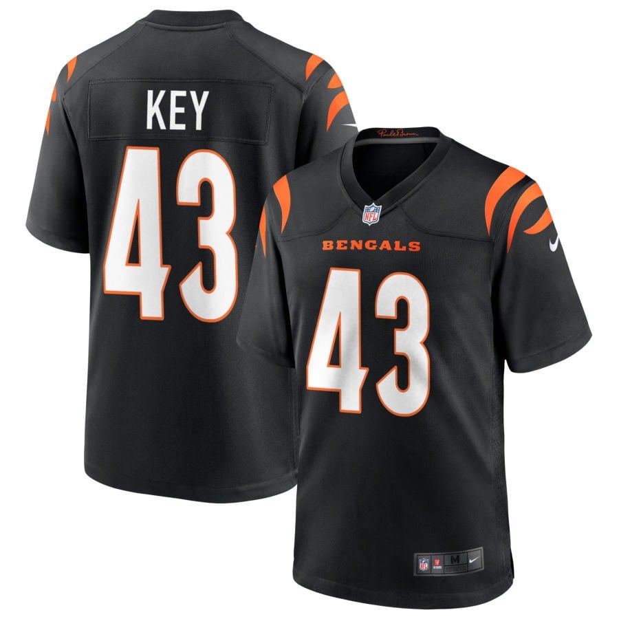 Jaylen Key Cincinnati Bengals 2025 Game Jersey - Black