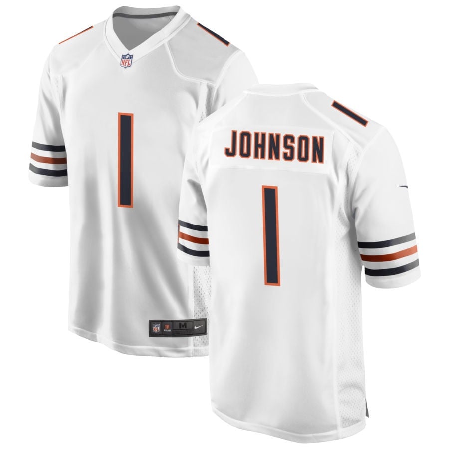 Jaylon Johnson Chicago Bears 2025 Game Jersey - White
