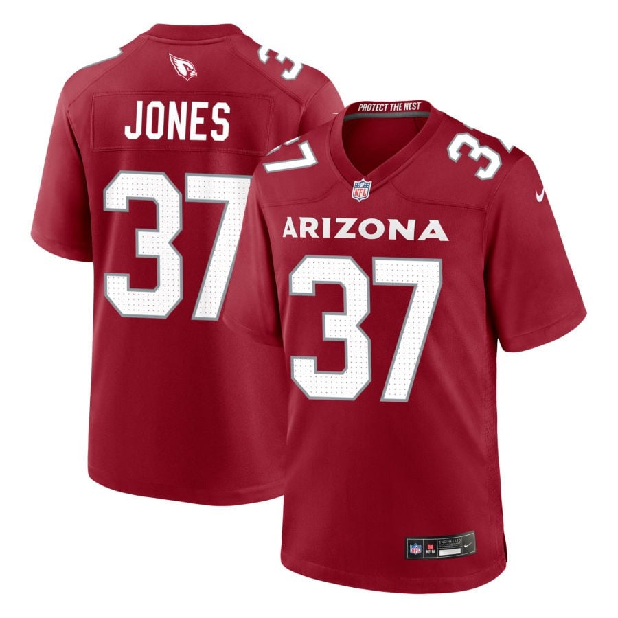 Jaylon Jones Arizona Cardinals 2025 Game Jersey - Cardinal