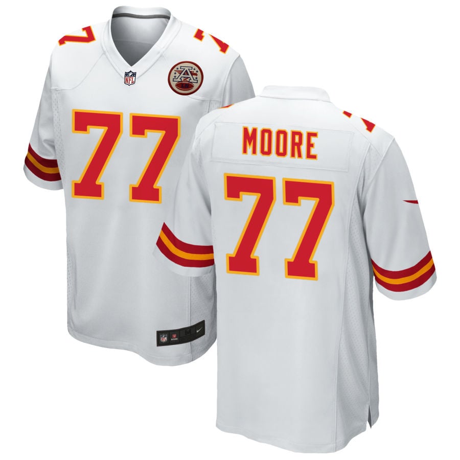 Jaylon Moore Kansas City Chiefs 2025 Game Jersey - White