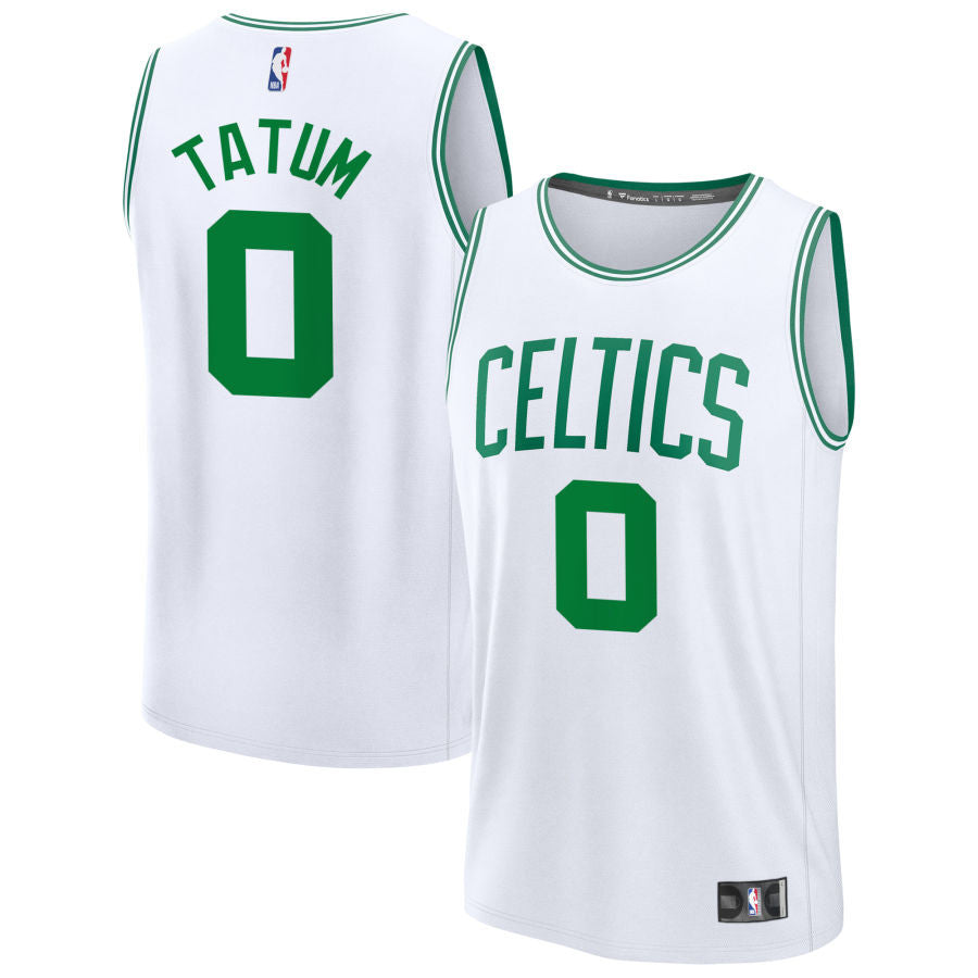 Jayson Tatum Boston Celtics 2025 Fast Break Association Edition Jersey - White