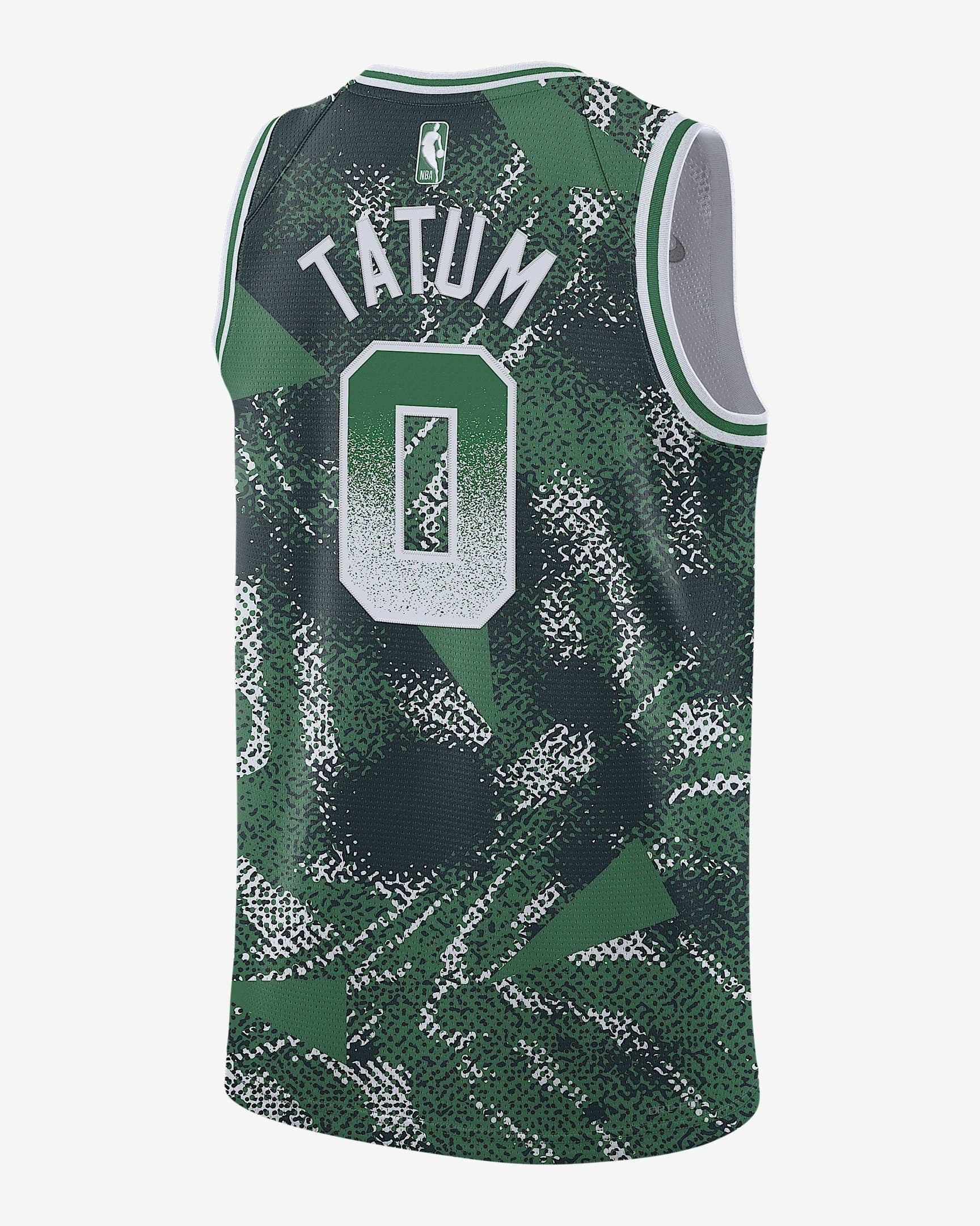 Jayson Tatum Boston Celtics 2025 Swingman Jersey - Green - Image 2