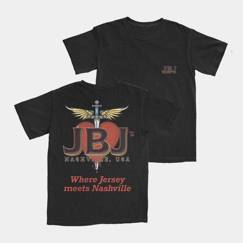 JBJ's Nashville Merch 2026 Where Jersey Meets Nashville T-Shirt Father's Day Gift Ideas
