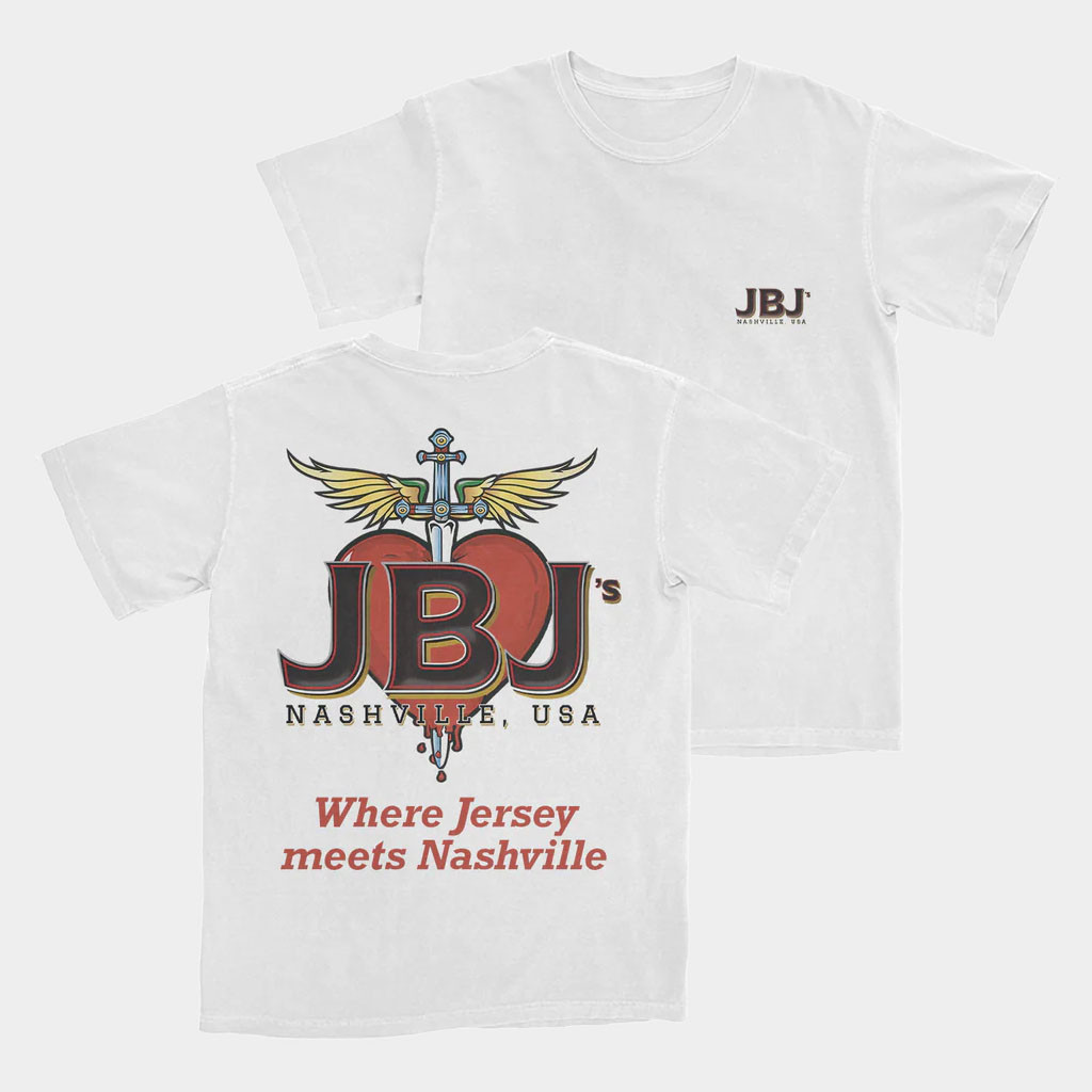 JBJ's Nashville Merch 2026 Where Jersey Meets Nashville T-Shirt Fathers Day Presents