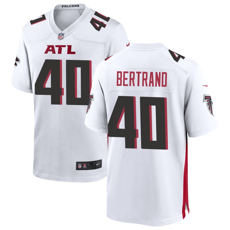 JD Bertrand Atlanta Falcons 2025 Game Jersey - White