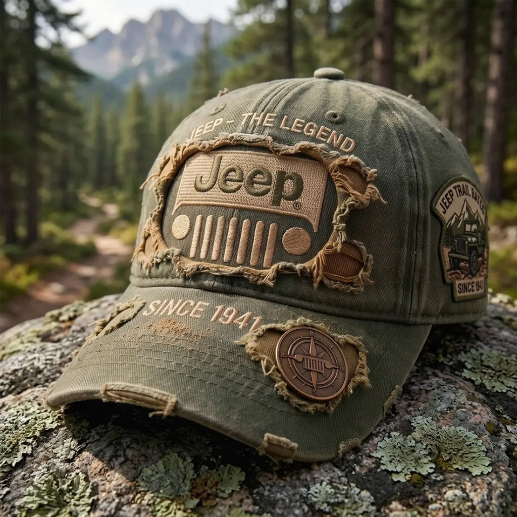 Jeep The Legend Since 1941 Baseball Cap Jeep Merch Birthday Gift Ideas For Brother