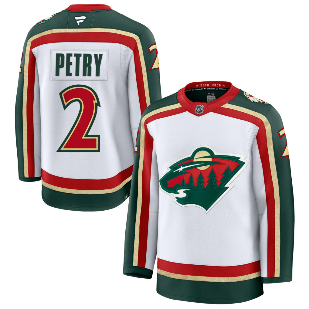 Jeff Petry Minnesota Wild 25th Anniversary Premium Jersey - White