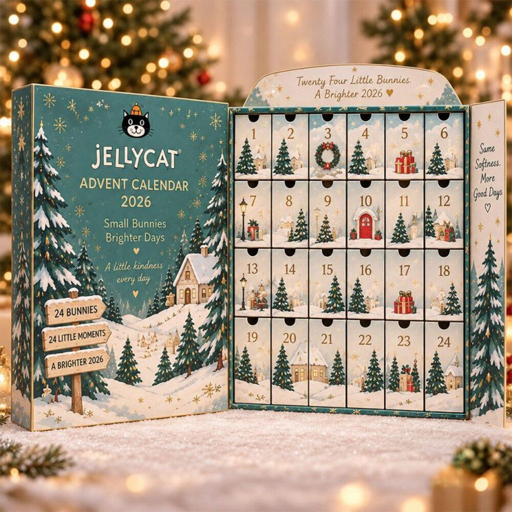 Jellycat Advent Calendar 2026 Christmas Tree Ornaments Jellycat Merch Gift For Xmas