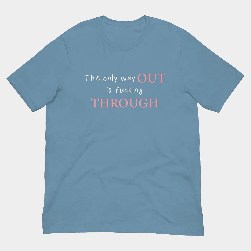 Jen Hamilton Merch 2026 The Only Way Out Is F Through T-Shirt Gifts For Besties