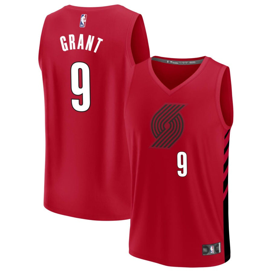 Jerami Grant Portland Trail Blazers 2025 Fast Break Statement Edition Jersey - Red 1 Jerami Grant Portland Trail Blazers 2025 Fast Break Statement Edition Jersey - Red
