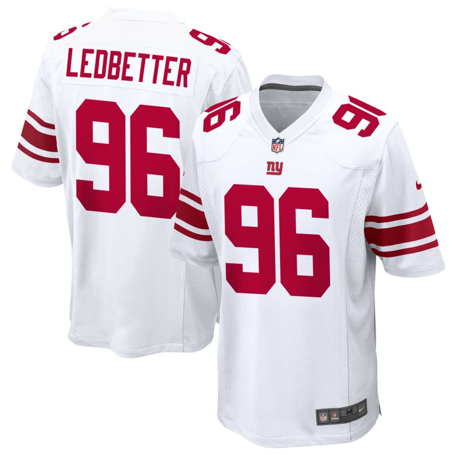 Jeremiah Ledbetter New York Giants 2025 Game Jersey - White