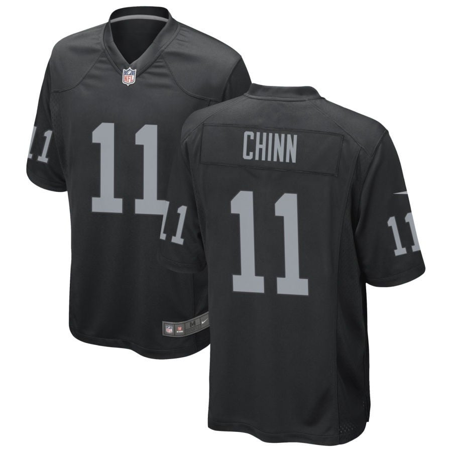 Jeremy Chinn Las Vegas Raiders 2025 Game Jersey - Black