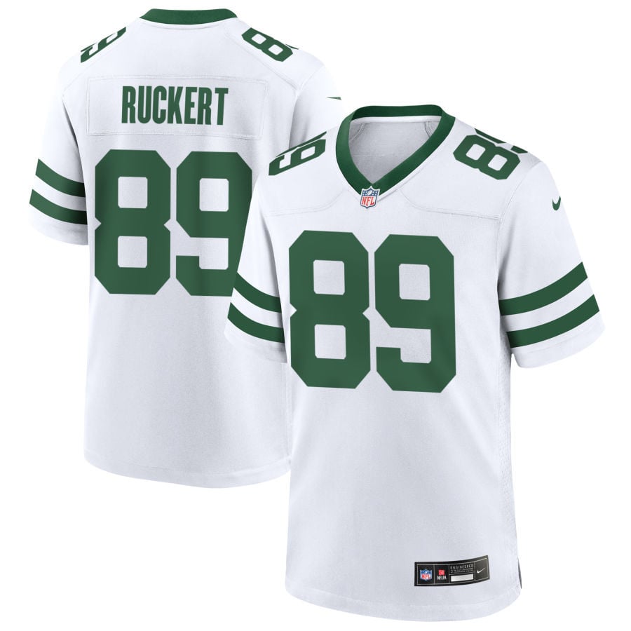 Jeremy Ruckert New York Jets 2025 Game Jersey - Legacy White