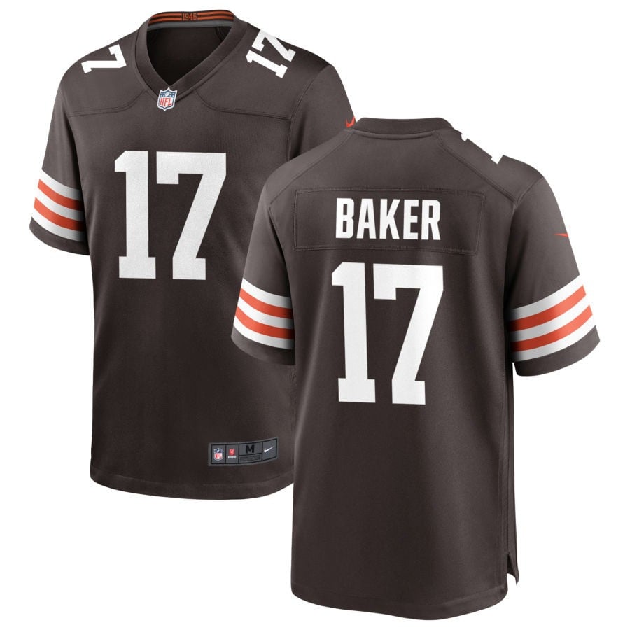 Jerome Baker Cleveland Browns 2025 Game Jersey - Brown
