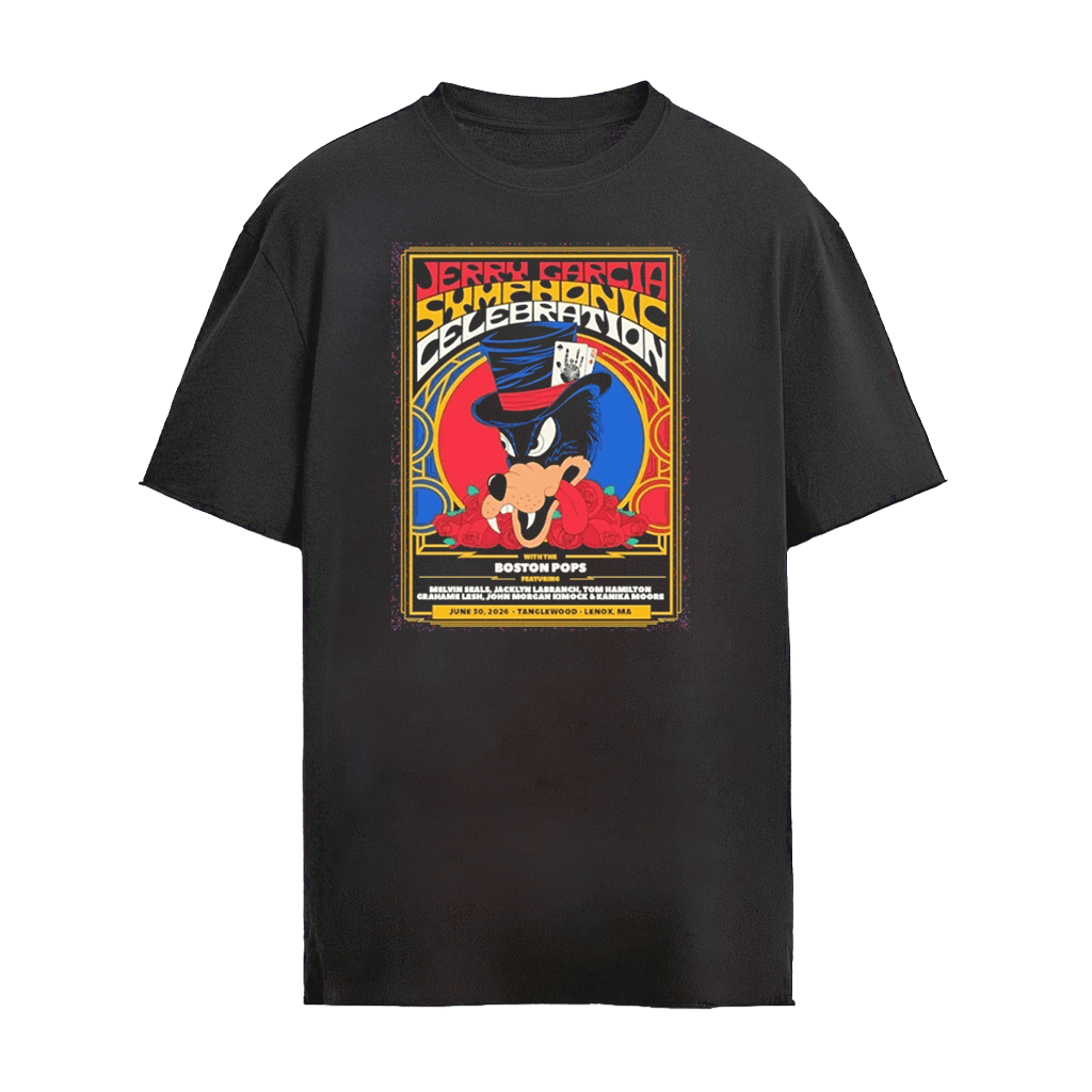 Jerry Garcia Symphonic Celebration With The Boston Pops June 30, 2026 Shirt