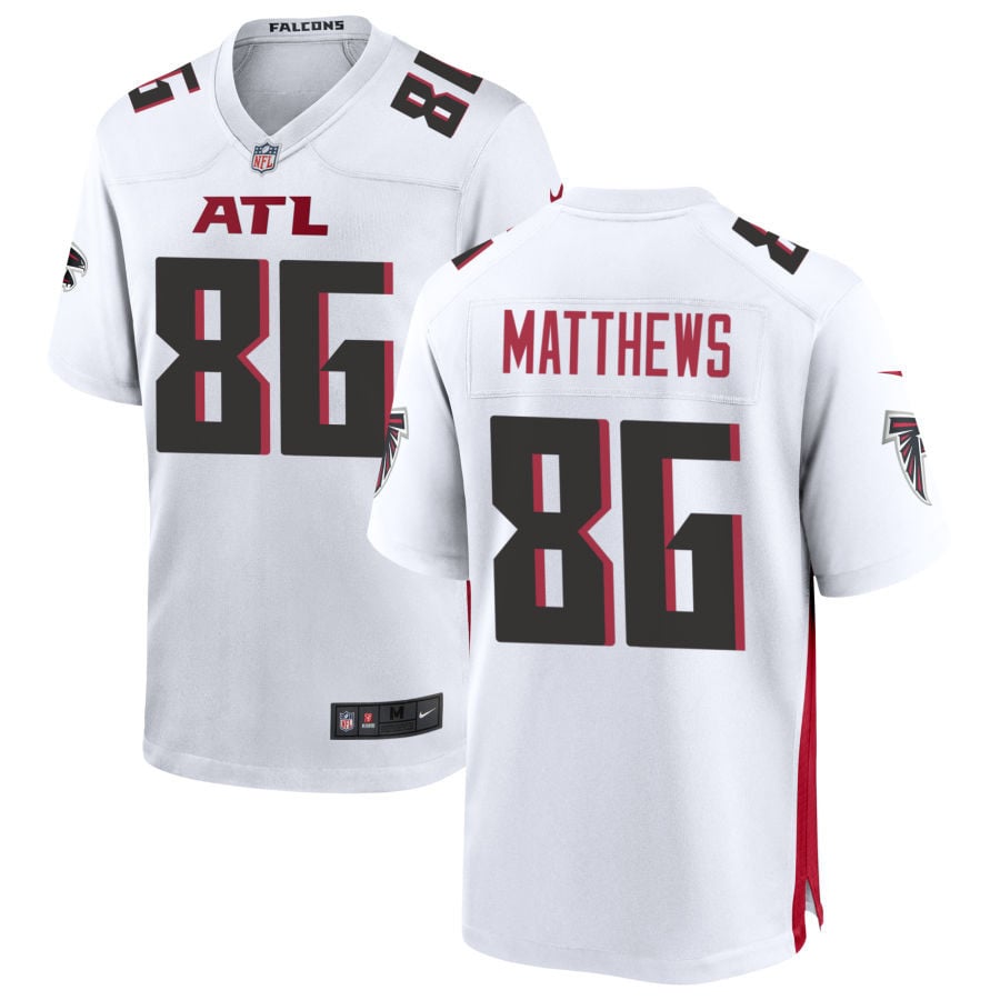 Jesse Matthews Atlanta Falcons 2025 Game Jersey - White