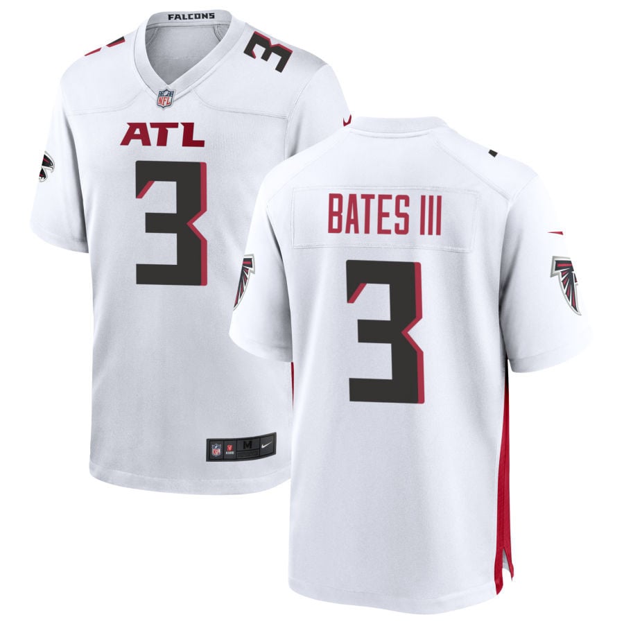 Jessie Bates III Atlanta Falcons 2025 Game Jersey - White