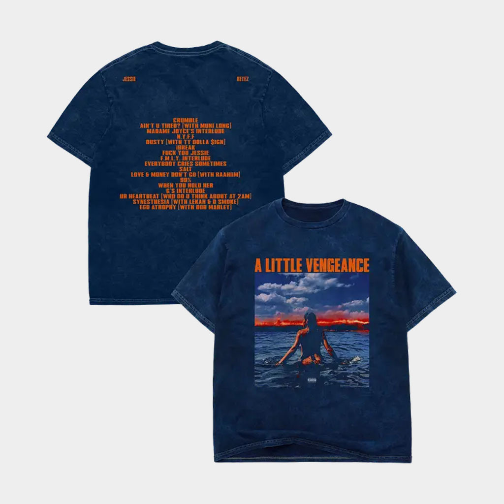 Jessie Reyez Merch 2026 A Little Vengeance Album T-Shirt Birthday Gifts For Music Lovers
