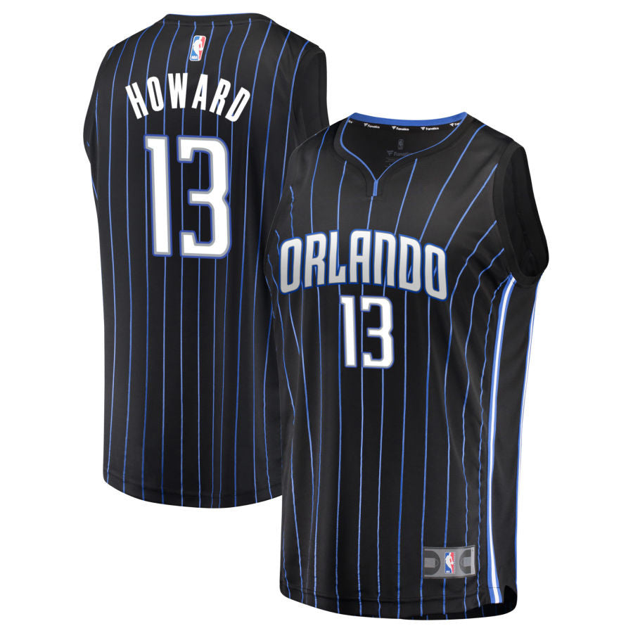 Jett Howard Orlando Magic 2025 Fast Break Icon Edition Jersey - Black