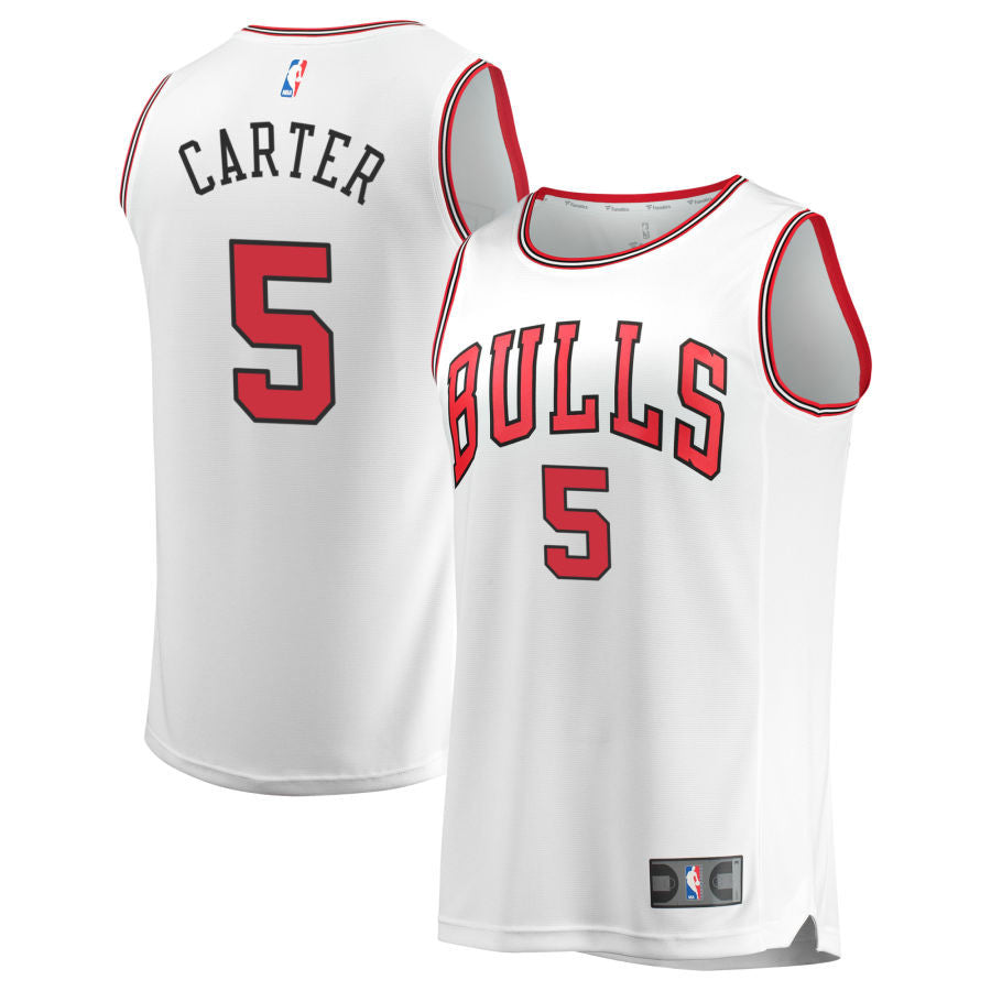 Jevon Carter Chicago Bulls 2025 Association Edition Jersey - White