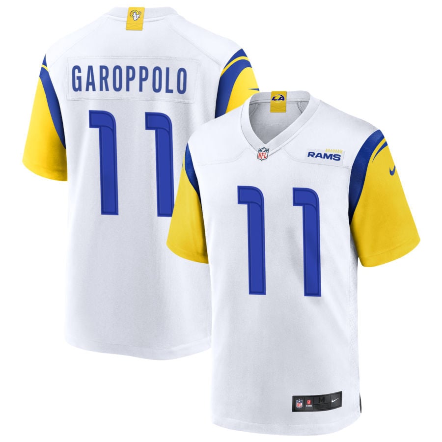 Jimmy Garoppolo Los Angeles Rams 2025 Alternate Jersey - White