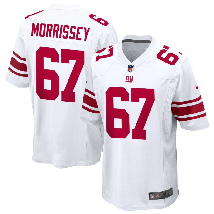 Jimmy Morrissey New York Giants 2025 Game Jersey - White