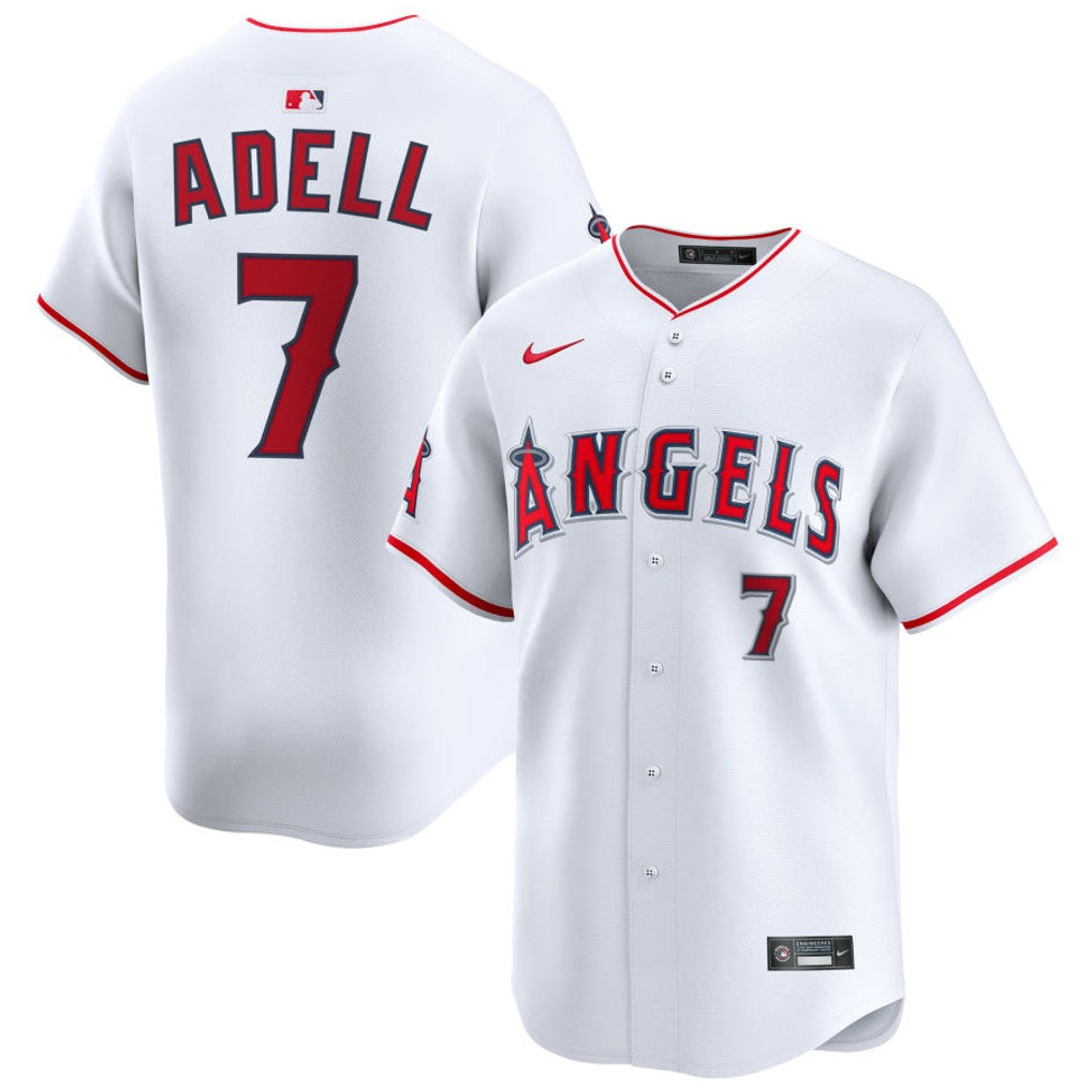 Jo Adell Los Angeles Angels 2026 Home Limited Jersey - White