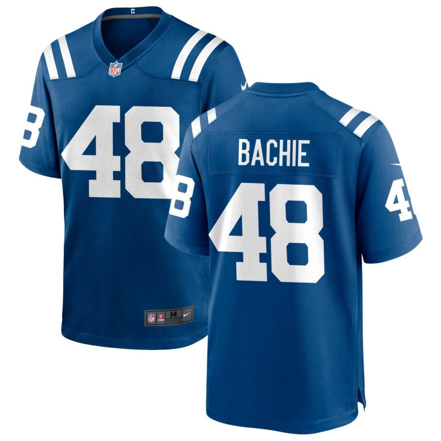 Joe Bachie Indianapolis Colts 2025 Game Jersey - Royal