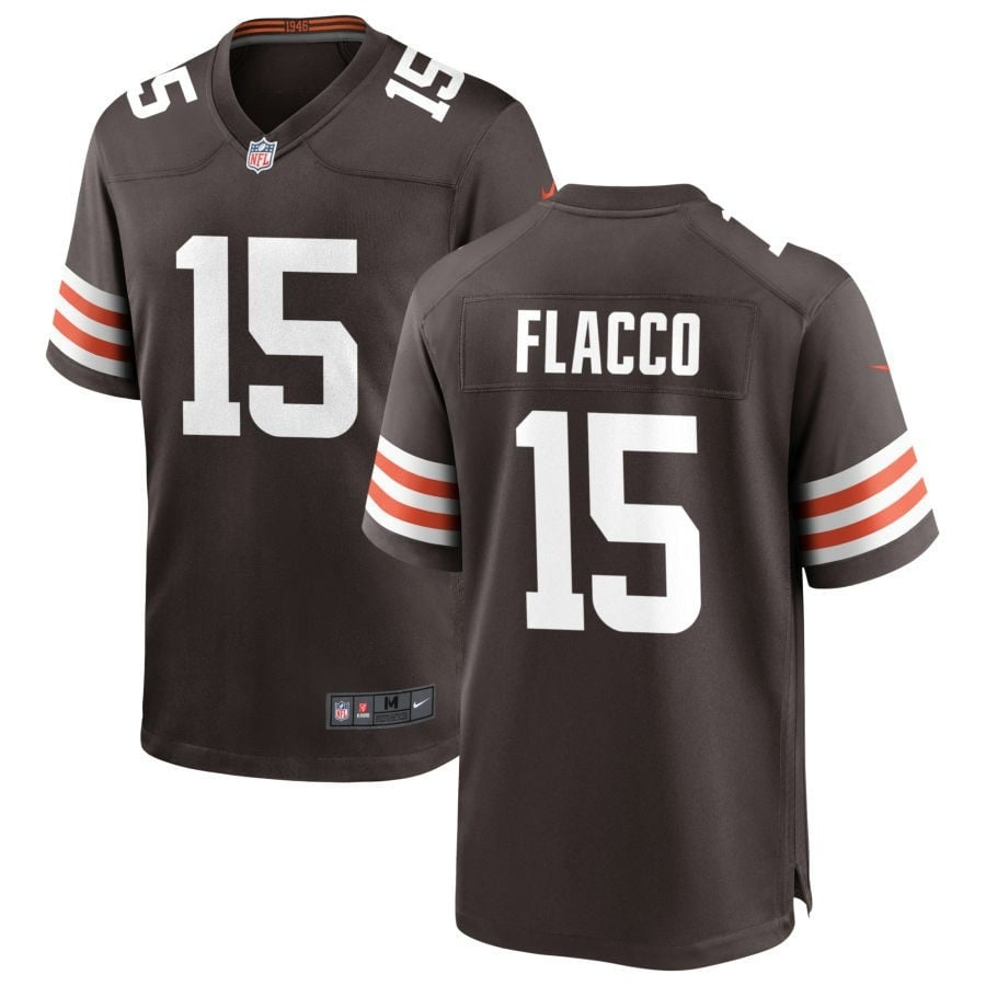 Joe Flacco Cleveland Browns 2025 Game Jersey - Brown