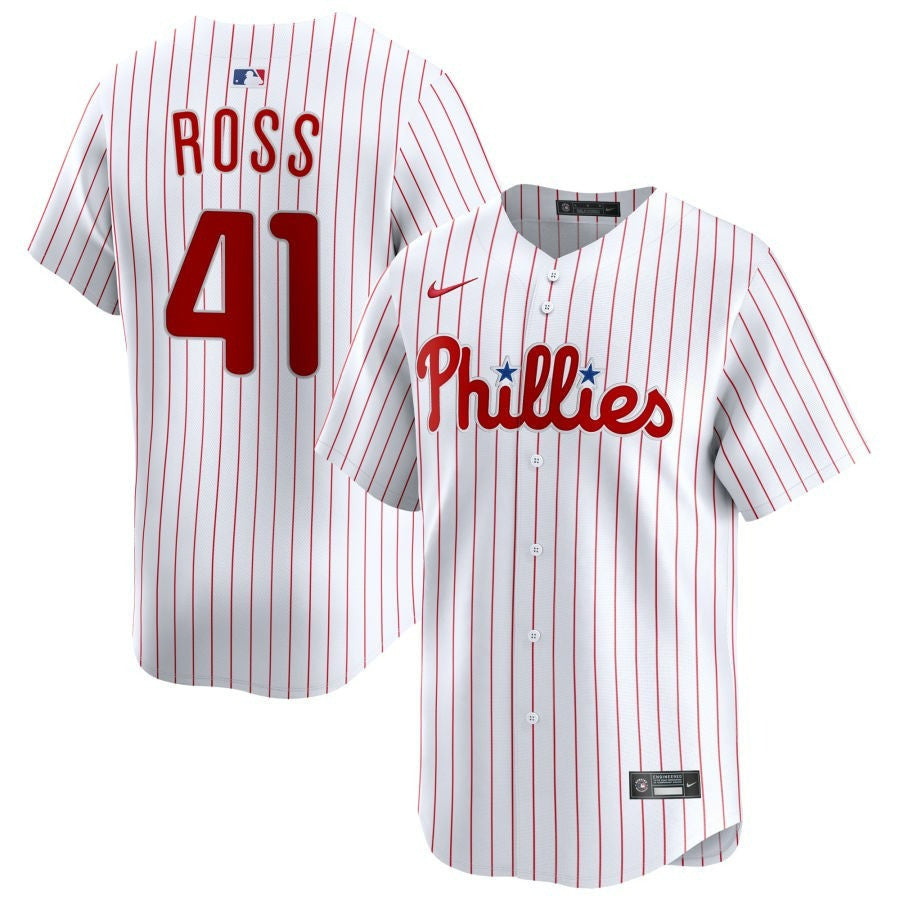 Joe Ross Philadelphia Phillies 2025 Home Limited Jersey - White