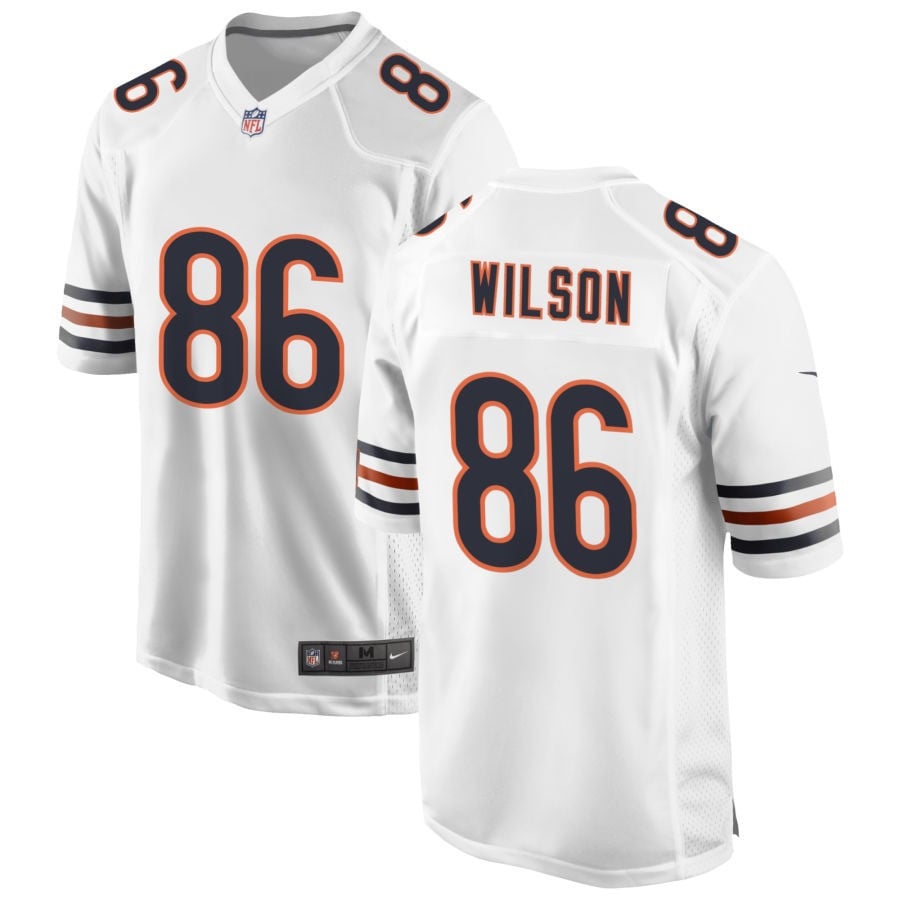 Joel Wilson Chicago Bears 2025 Game Jersey - White