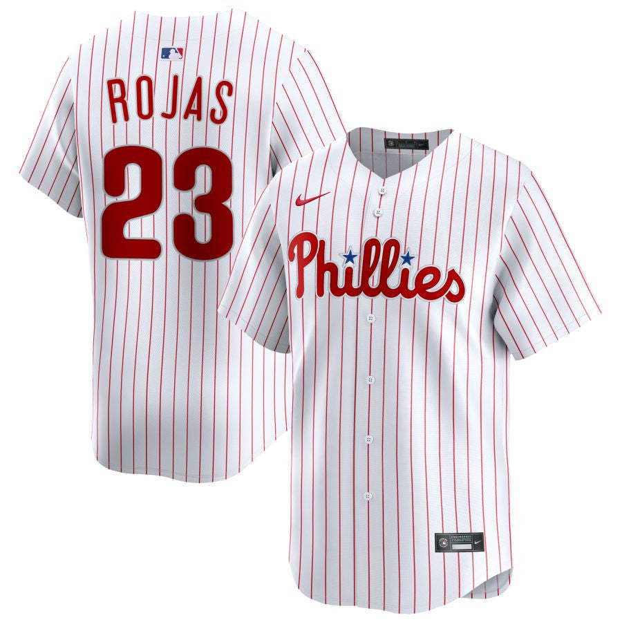 Johan Rojas Philadelphia Phillies 2025 Home Limited Jersey - White