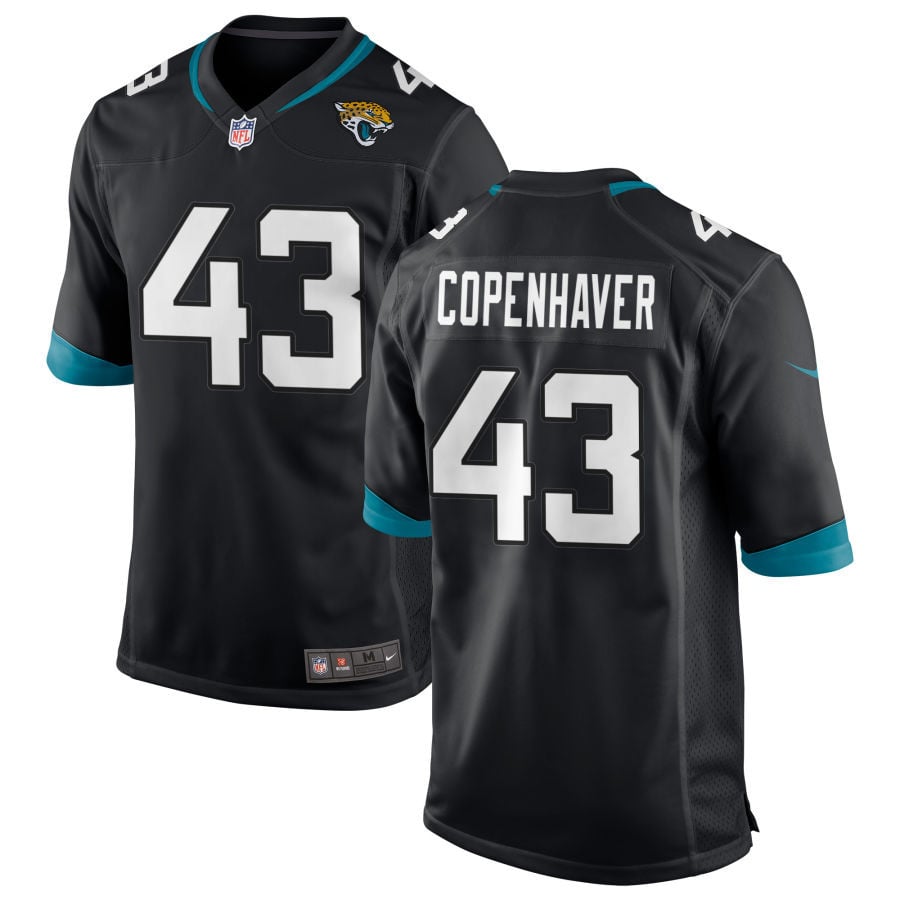 John Copenhaver Jacksonville Jaguars 2025 Game Jersey - Black