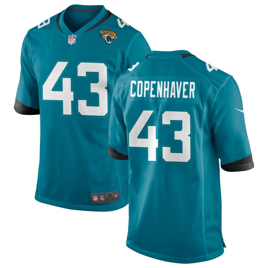 John Copenhaver Jacksonville Jaguars 2025 Team Game Jersey - Teal