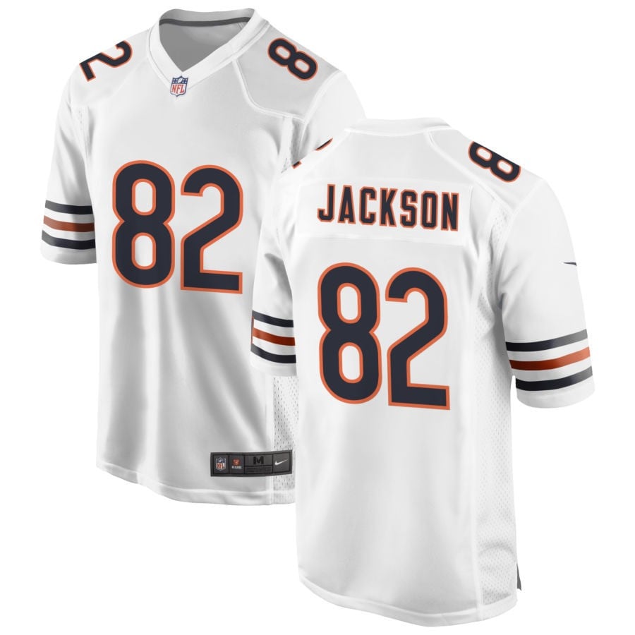 John Jackson Chicago Bears 2025 Game Jersey - White