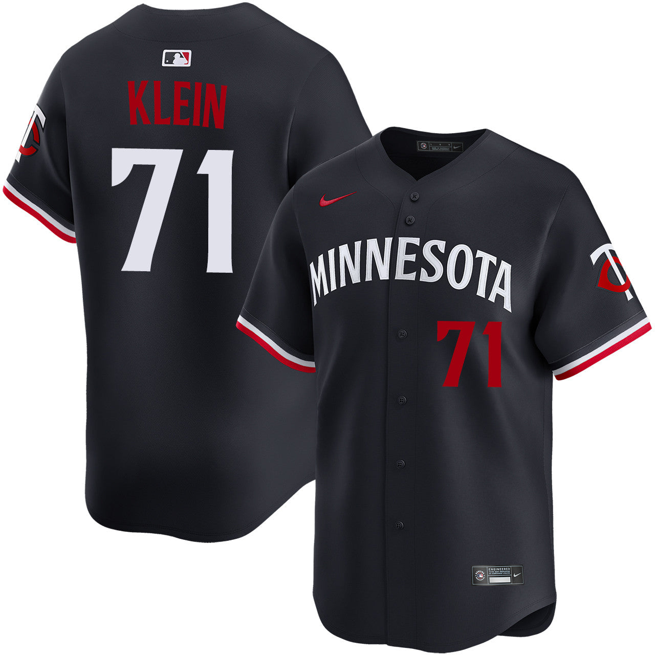 John Klein Minnesota Twins 2026 Alternate Limited Jersey - Navy