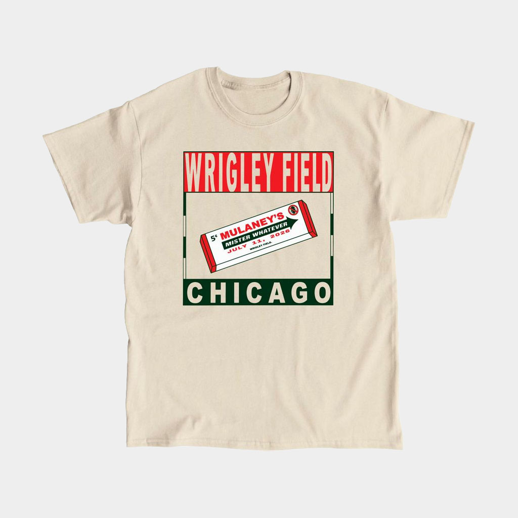 John Mulaney Merch 2026 JM Mister Whatever Tour T-Shirt John Mulaney Wrigley Field Merch Gifts