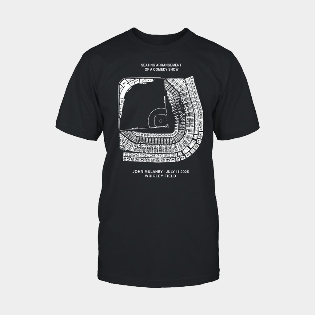 John Mulaney Merch 2026 Wrigley Field John Mulaney Tour T-Shirt John Mulaney Wrigley Merch