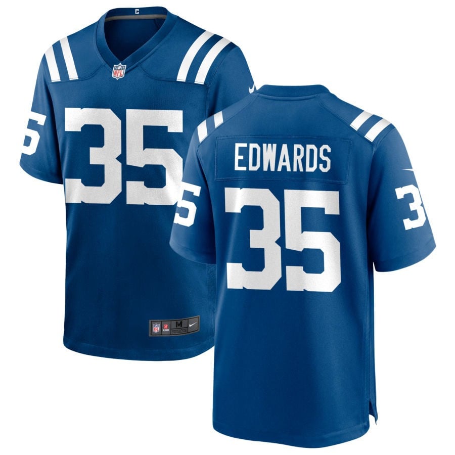 Johnathan Edwards Indianapolis Colts 2025 Game Jersey - Royal