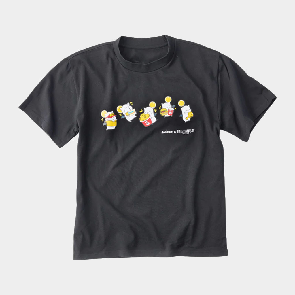 Jollibee X Final Fantasy XIV Merch 2026 Moogle T-Shirt Birthday Gifts For BFF