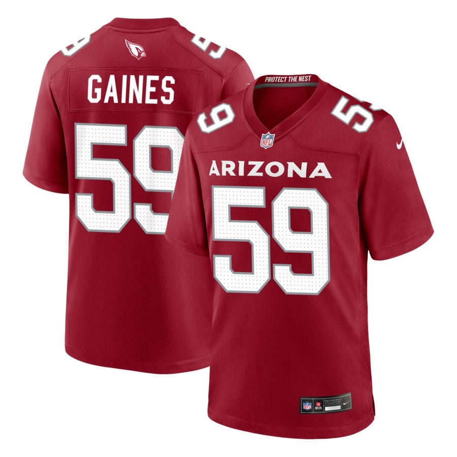 Jon Gaines Arizona Cardinals 2025 Game Jersey - Cardinal