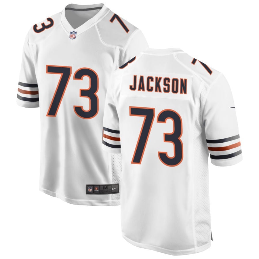 Jonah Jackson Chicago Bears 2025 Game Jersey - White