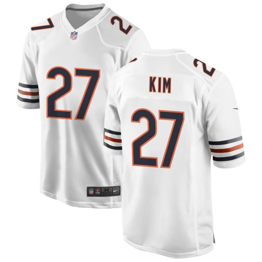 Jonathan Kim Chicago Bears 2025 Game Jersey - White
